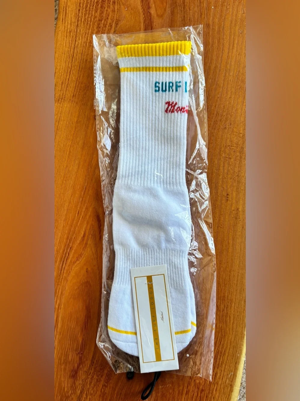 Lucky Honey x The Surf Lodge Montauk Athletic Tube Socks NWT